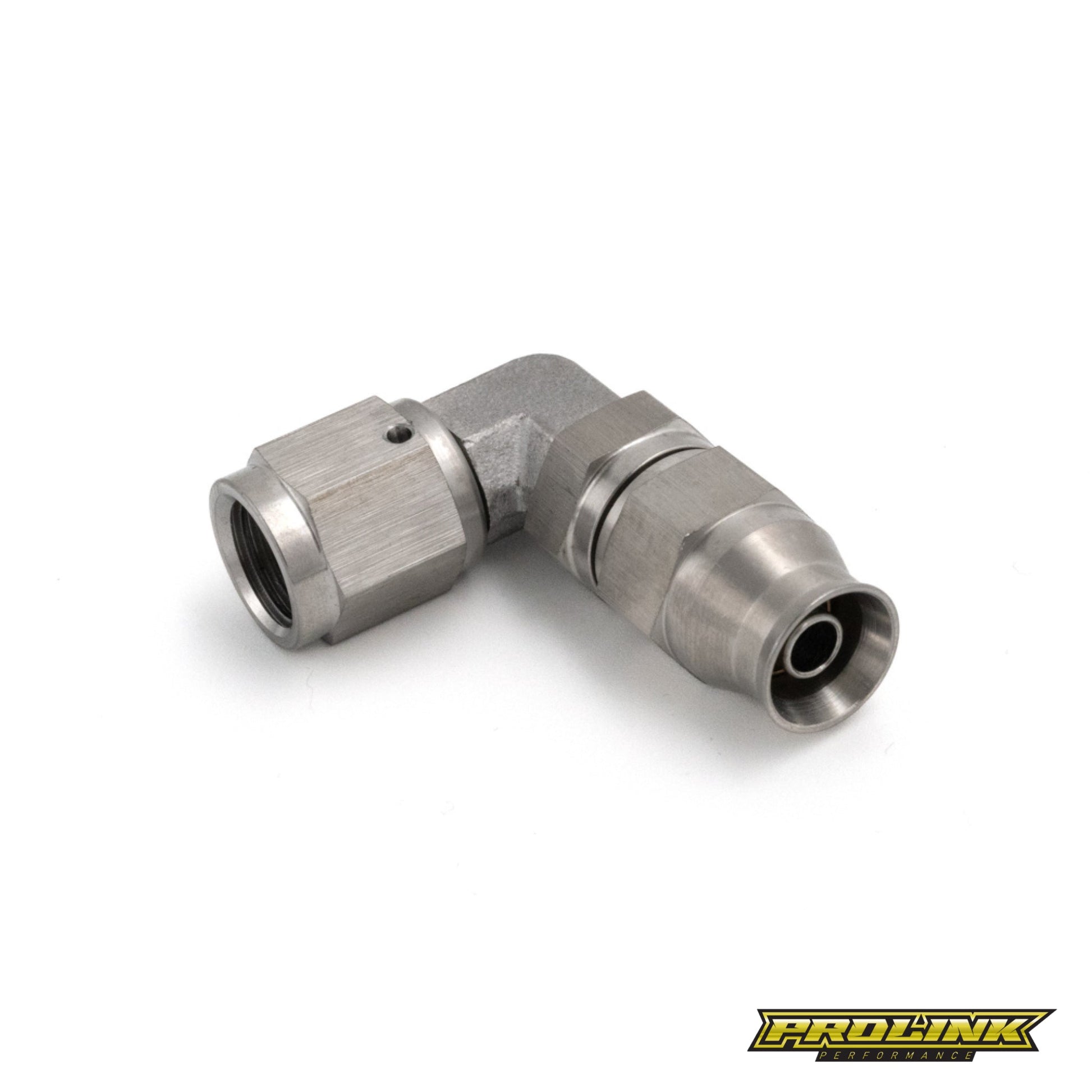 PROLINK PTFE Teflon 90 Degree Stainless Steel Hose End - Prolink Performance