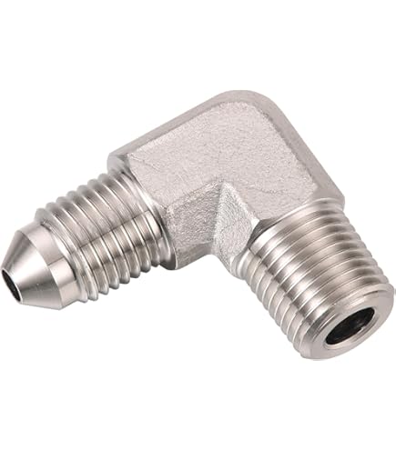 PROLINK AN to NPT 90 Degree Stainless Steel Fitting