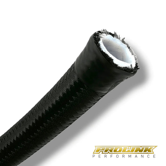 PROLINK PTFE Teflon Braided Black Nylon Coated Hose - Suit 200 / 570 Series Hose Ends
