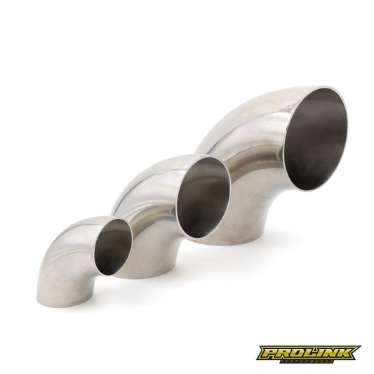 Stainless Steel Bend - 90 Degree 2mm Thick - Prolink Performance